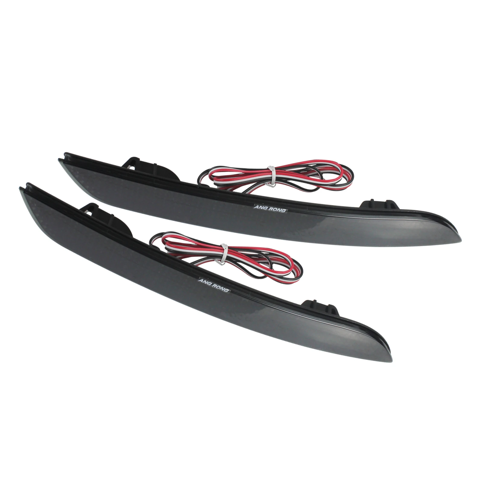 AONGRONG 2 светодиодный Автомобильные фары Задний бампер отражатель задний