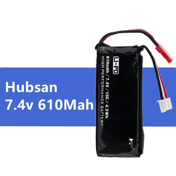 Литий Полимерный Аккумулятор 7 4 В 610 мА/ч 15C Вт/ч аккумуляторы для Hubsan H502S H502E X4
