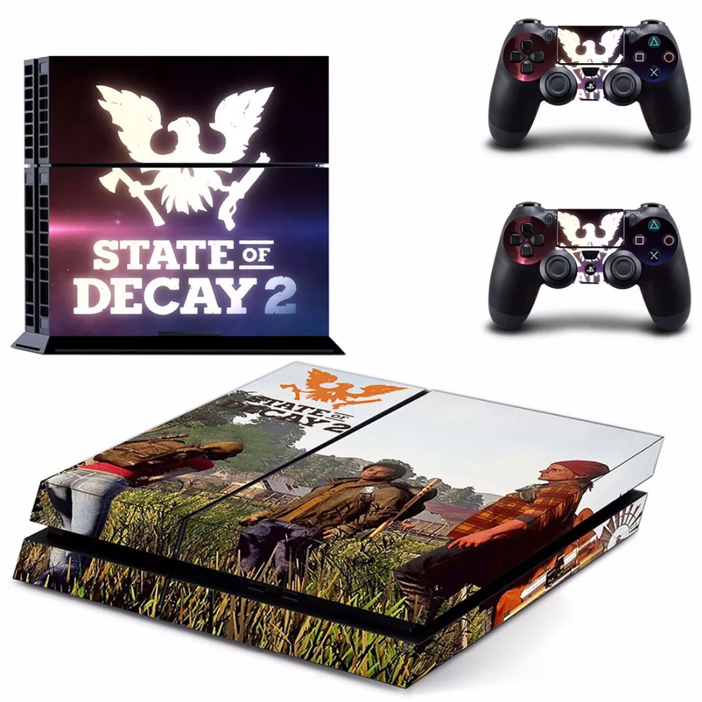 Состояние игры разложения 2 PS4 кожи Стикеры наклейка для Sony Игровые приставки 4