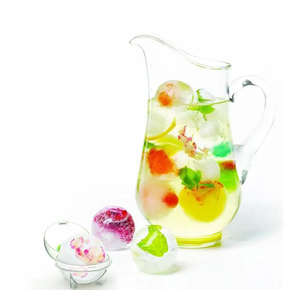 4 шт. Мини DIY силиконовая морозильная камера форма для мороженого летняя питьевая