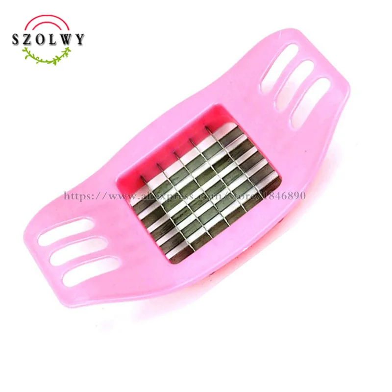 new Stainless Steel Vegetable Potato Slicer Cutter Chopper Chips Making Tool Cutting Device Fries utensilios de cozinha | Дом и сад