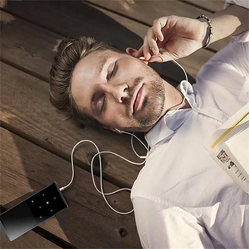 Hot Sale Touch MP3 Player Bluetooth4.0 Built-in Speaker Lossless Music with FM Recorder Support SD Card Up to 128GB | Электроника