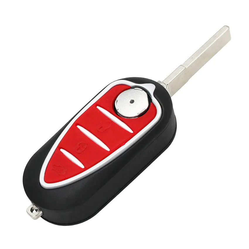 Складной флип ключ 3 кнопки дистанционного управления брелок спросить 433 МГц ID46