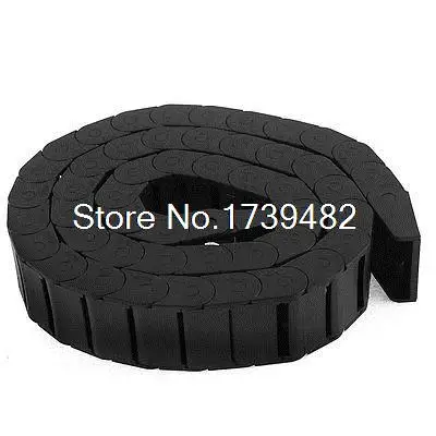 

R28 15mm x 30mm CNC Machine Nylon Cable Drag Chain Wire Carrier Black