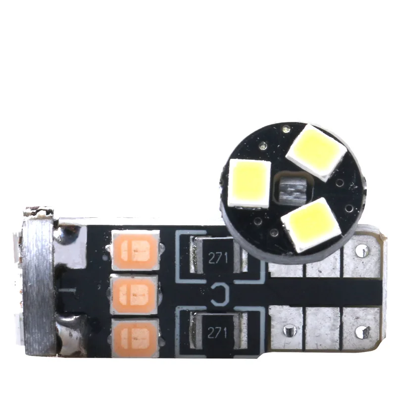 1 шт. T10 LED W5W Canbus Автомобильный свет 9 2835 SMD внутренний купольная карта Stepwell лампа