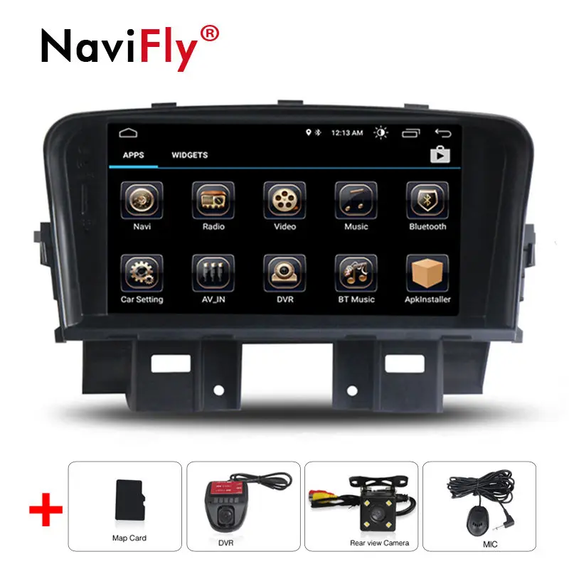 2din Android 8 1 автомобильный Радио dvd плеер мультимедиа для Chevrolet Cruze 2009 2010 2011 2012 2013 WIFI RDS