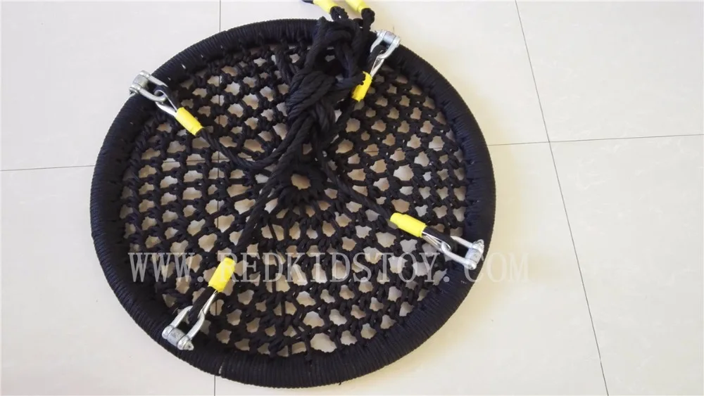 Stronge Patio Nest Swing для малышей Высокое качество кабельный канат сеть веб-гнездо дерево качели HZ-6329c