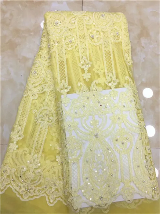 Кружевная ткань Румяна Розовый 2018 нигерийская кружевная бусины пайетки