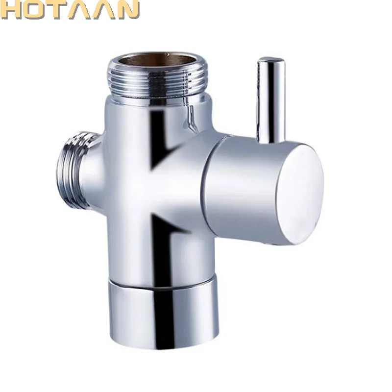 

Brass UK 1/2" shattaf sprayer Diverters Bathroom Faucet Accessories New Brass water shower diverter YT-5128