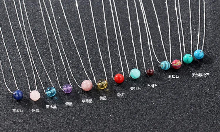 Женское Ожерелье-чокер с натуральным камнем 13 видов | Украшения и аксессуары
