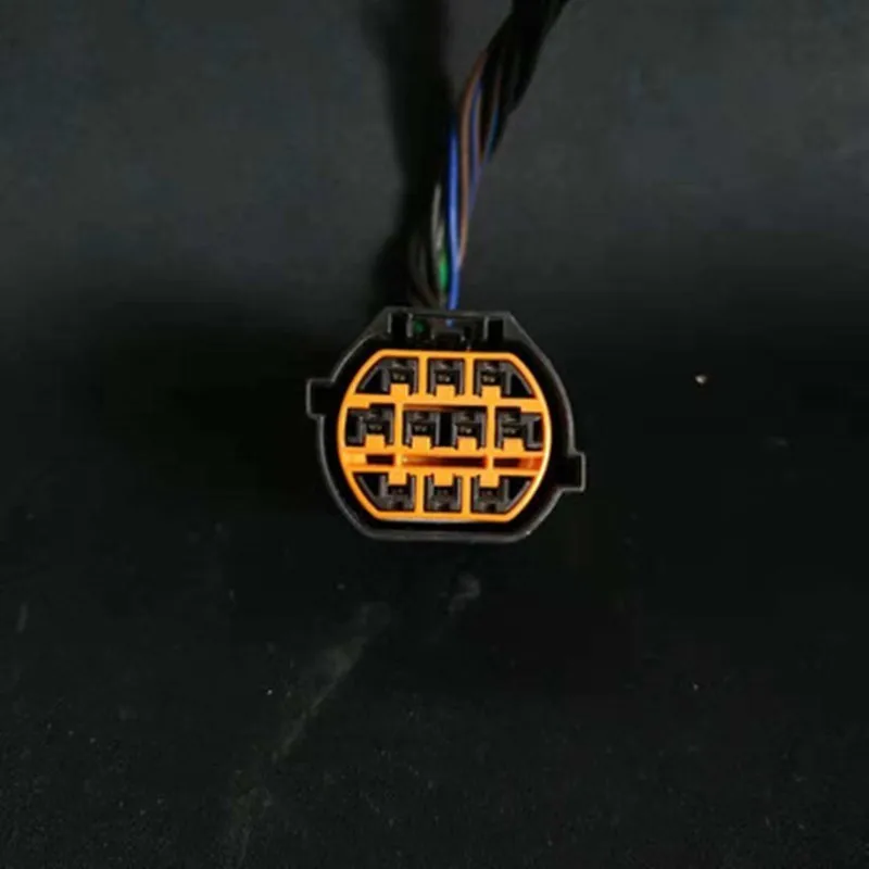 6/8/9/10/12/14/20Pin автомобиль женский вилка фары разъем жгута проводов с печатной платой с провод для hyundai Kia - Название цвета: F
