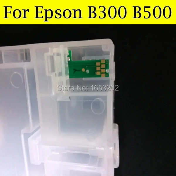 Бесплатный почтовый картридж для Epson B500DN B300 B310 B510DN принтер с T6171 T6174 сброса чипов|ink