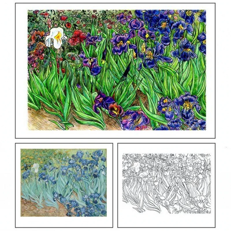 Я художница раскраска для взрослых детей граффити рисунок Раскрашивание книга