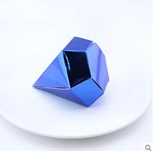 50 шт. в форме бриллианта коробка конфет для свадьбы товары дня рождения свадебные