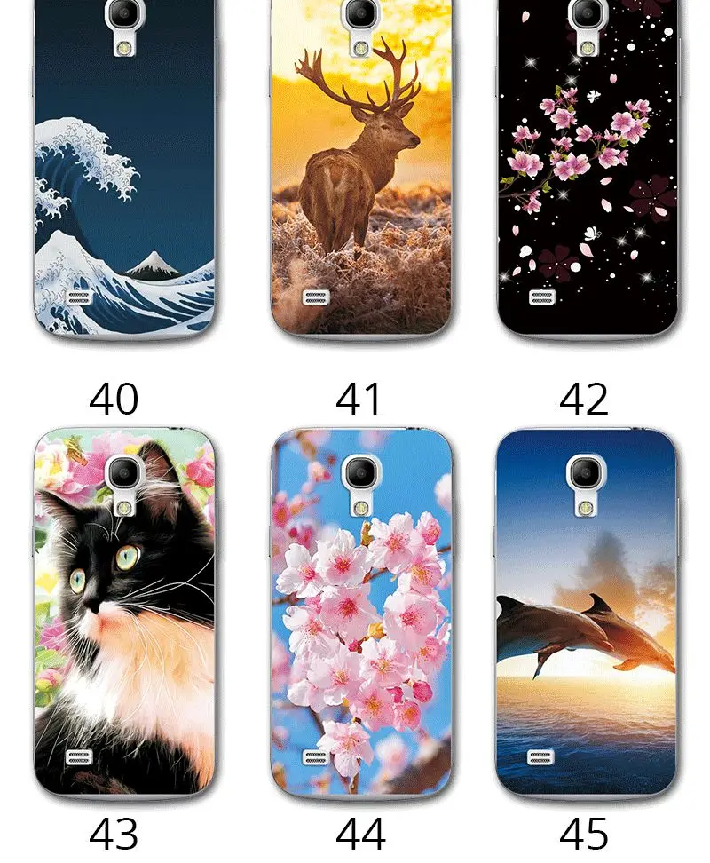 Мягкий чехол из ТПУ с узором в виде сердца для samsung Galaxy S4 Mini, силиконовый чехол для samsung Galaxy S4 Mini S 4 Mini 4,3 '', задняя крышка