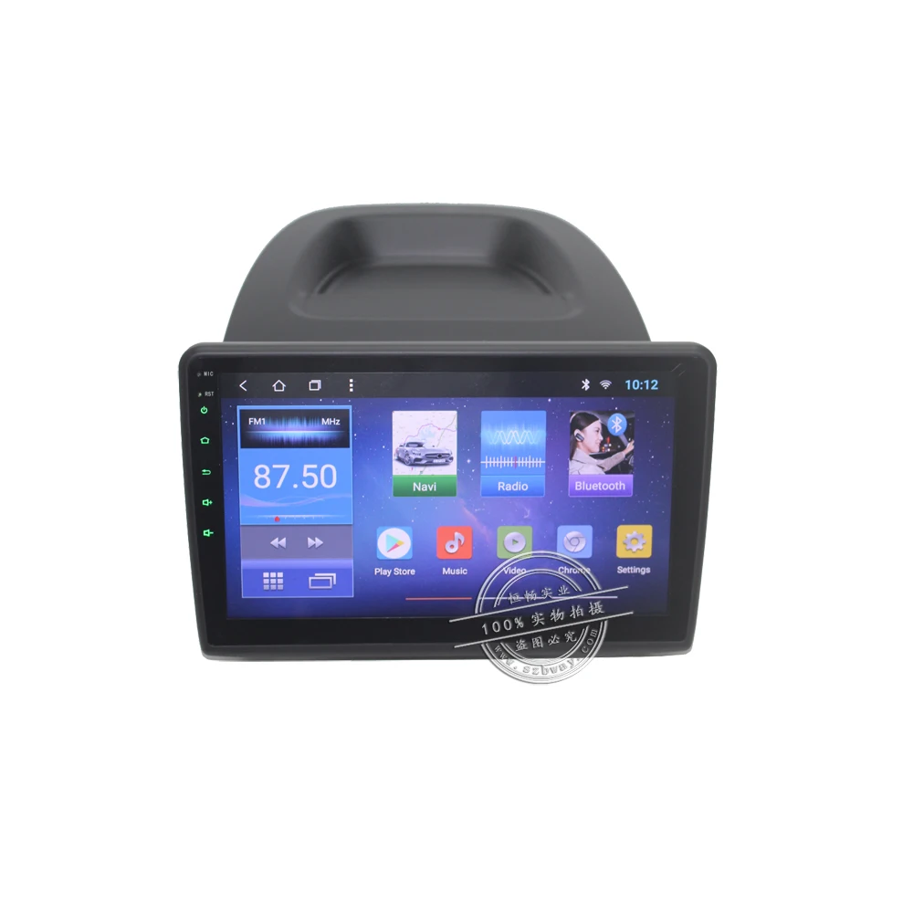Bway 1" Автомагнитола стерео для Ford Ecosport четырехъядерный Android 7,1 автомобильный dvd gps плеер с 1 г ram, 16G iNand, bluetooth, wifi