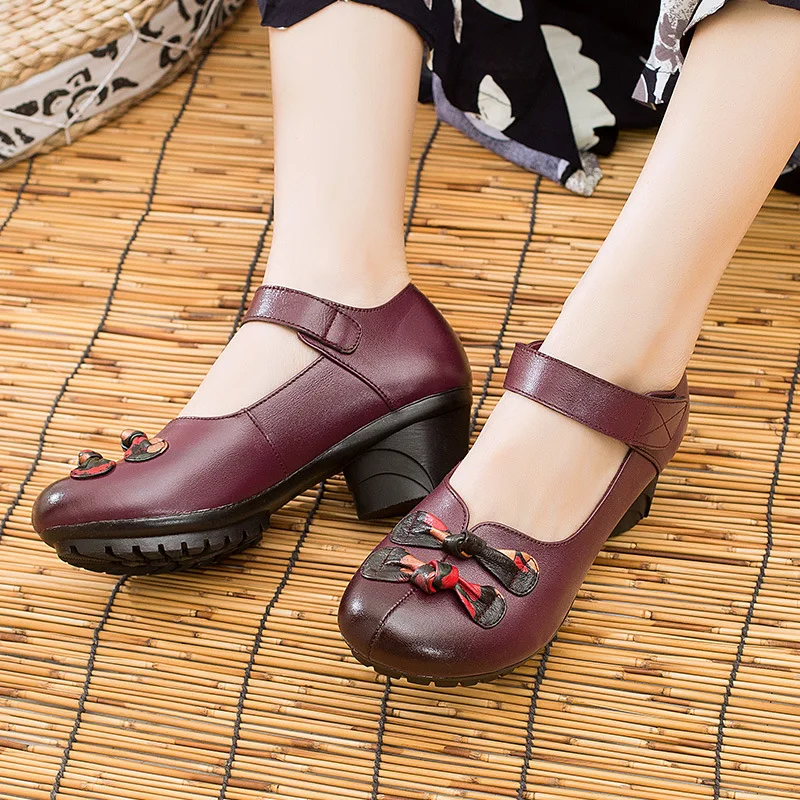 Женские туфли из натуральной кожи на высоком каблуке|women high heel shoes|high shoesfashion heels |