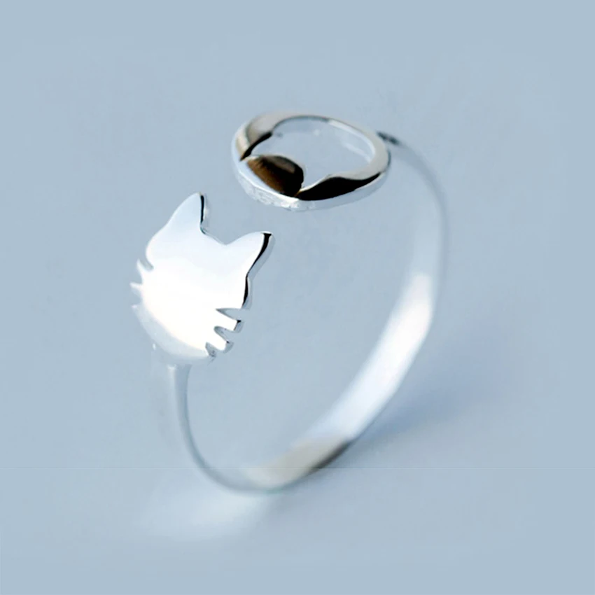 Kinitial Новая мода палец кольцо с изображением животного ювелирные изделия Милая