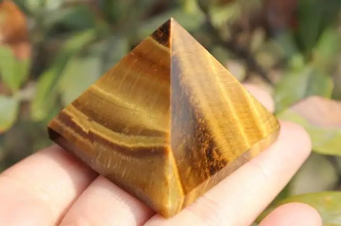 

Высокого качества 100% натуральный тигровый глаз пирамида из кристалла кварца исцеления, как подарок
