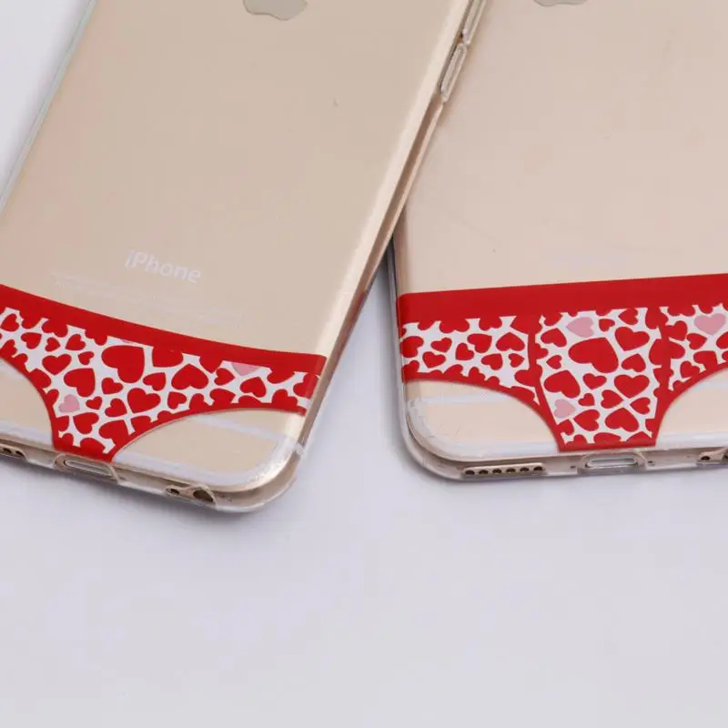 TPU Flag briefs Case for iphone 6 4.7&quot sexy Leopard Super man Soft silicone Phone cases Cover |