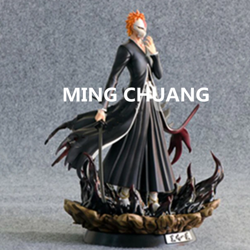 Отбеливающая статуя Kurosaki Ichigo грудь Zanpakutou Полный Портрет kurosaki Isshin 1/8 GK экшн