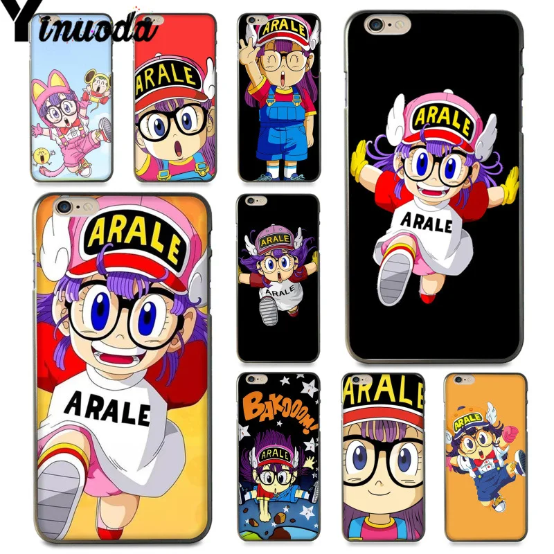 Чехол Yinuoda для iphone 7 6 X чехол с аниме Dr. Slump Arale маленькой девочки iPhone 7X6 6S 8 Plus XS XR XSMAX