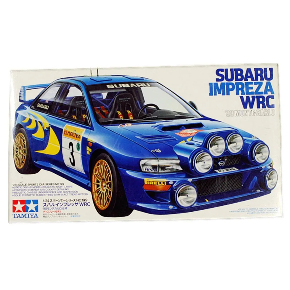 OHS Tamiya 24199 1/24 Impreza WRC 98 сборка в масштабе Монте Карло набор для моделирования