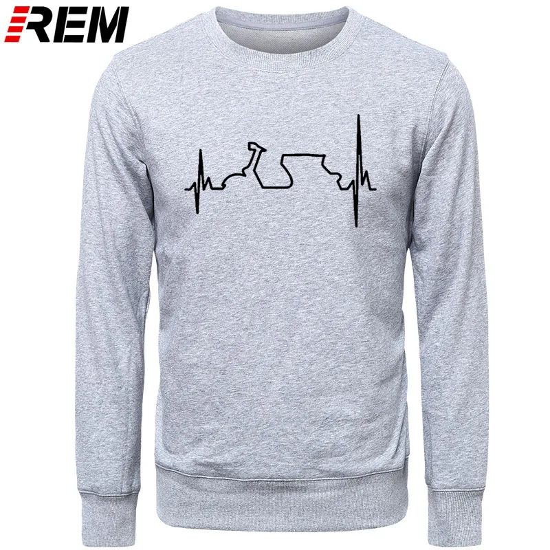 GRAY BLACK Худи rem из хлопка, забавные мужские топы в стиле Харадзюку в стиле хип-хоп, уличная одежда в стиле Харадзюку, фитнес-Толстовки, Толстовки - Цвет: GRAY BLACK