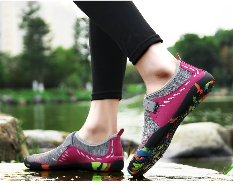 Unisex Sneakers Swimming Shoes Water Sports Aqua Seaside Beach Surfing Slippers Upstream Light Athletic Footwear For Men