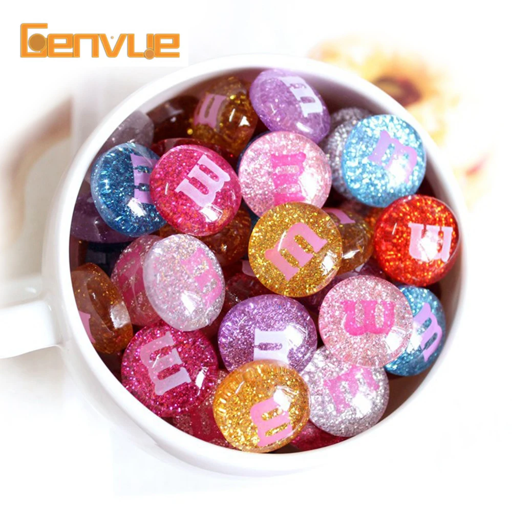 10 шт. Lizun Mini M Bean наполнитель для слизи пушистый DIY полимерная глина аксессуары модель инструмент слизи подвески для детей игрушки