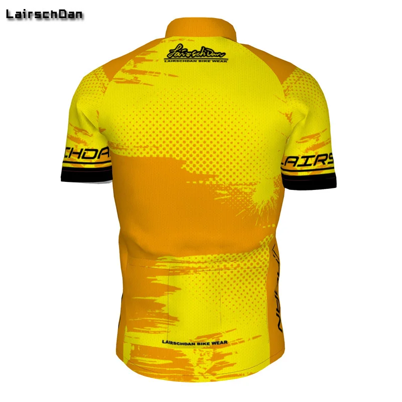 2019 LairschDan мужская летняя велосипедная майка с коротким рукавом MTB рубашка уличная