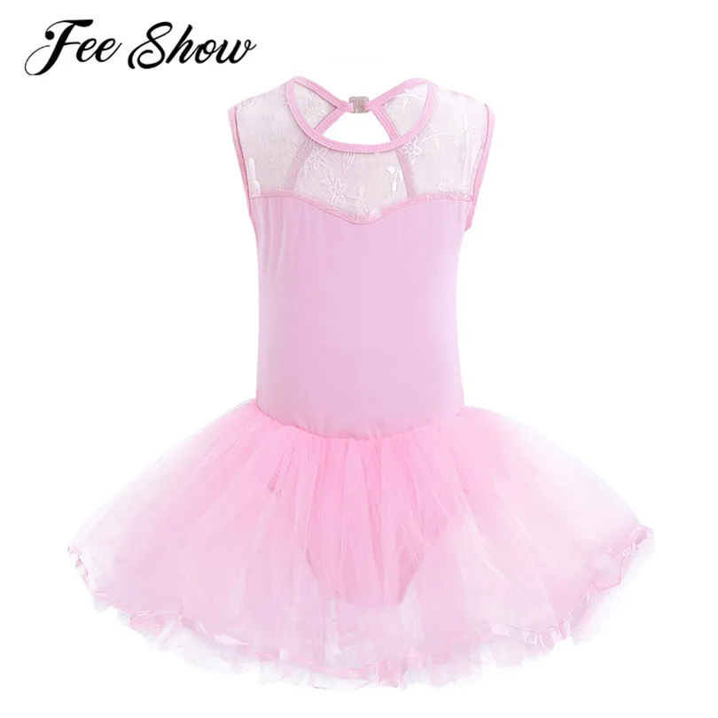 От 3 до 14 лет балетное платье для маленьких девочек трико спортивных танцев