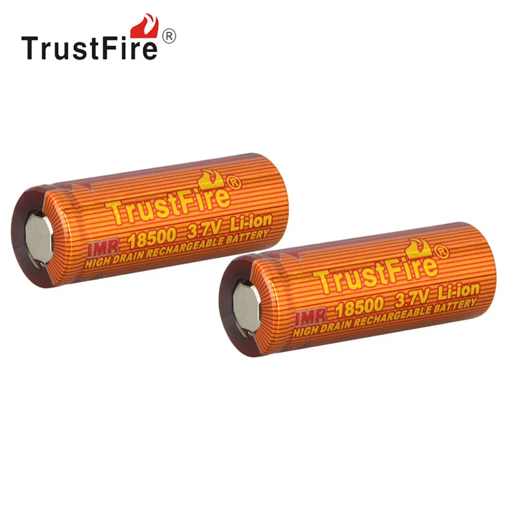 2 шт./лот 3 7 V 1100mAh IMR 18500 аккумуляторная батарея с большим увеличением литий-ионная