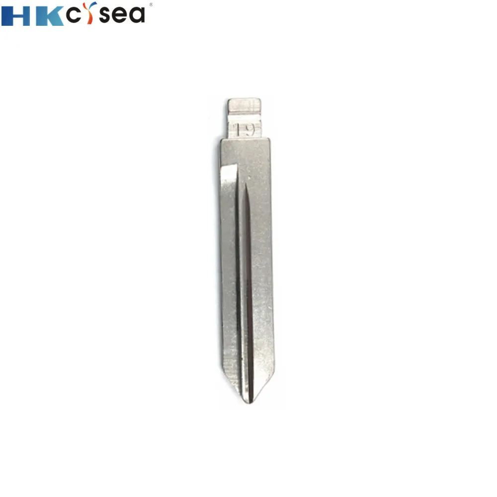 HKCYSEA KD#19 дистанционный ключ Uncut пустые металлические лезвия Тип#19 FO38 для Ford Lincoln Mercury в США дистанционный ключ для автомобиля с выкидное лезвие