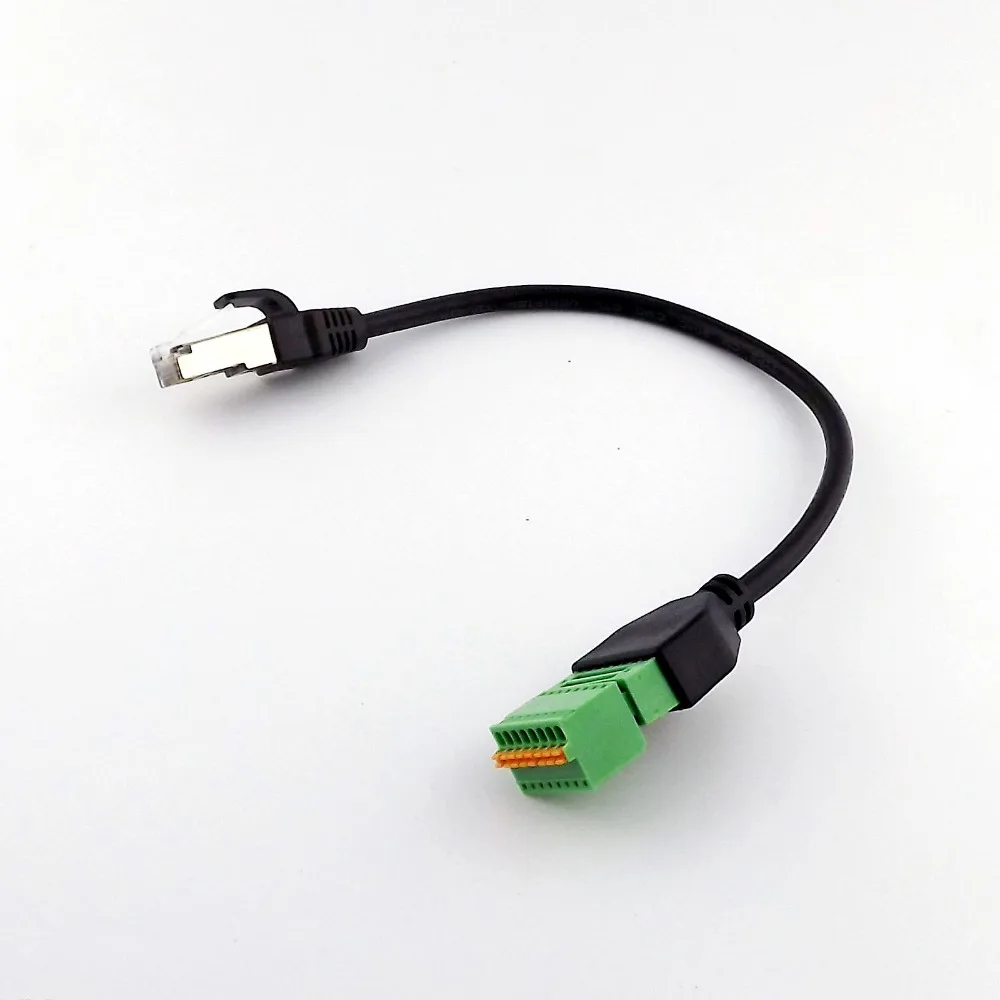 1 шт. разъем Ethernet RJ45 на 8 контактов 25 см |