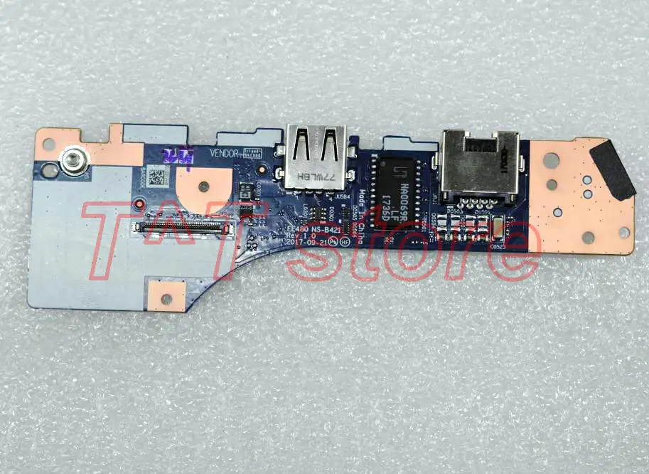 Оригинал для lenovo E480 POWER BOTTON USB WLAN IO Плата NS B421 Бесплатная доставка|Кулеры и системы