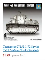 Trumpeter 35093 1/72 модель танка Merkava III 1995, пластиковый бронированный автомобиль