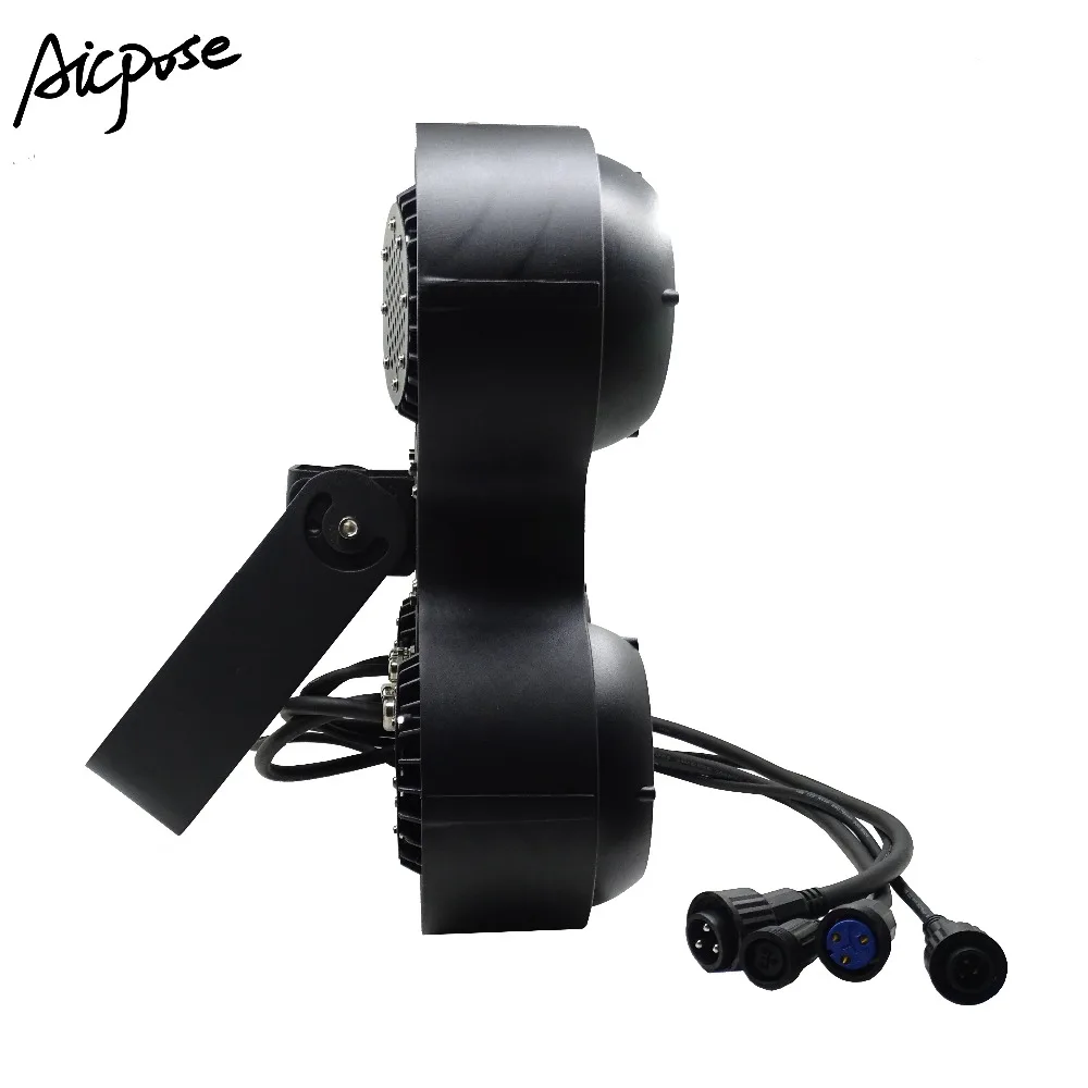 

8pcs/lots IP65 Waterproof COB 4x100W 4 Eyes COB Audience Light DMX dj Light 400w High Power Outdoor Strobe Stage Light