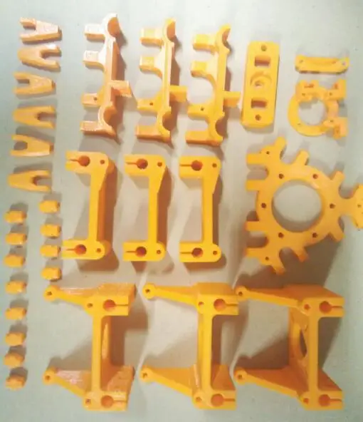 Комплект пластиковых деталей для принтера Rostock комплект delta аксессуаров Delta3D|delta