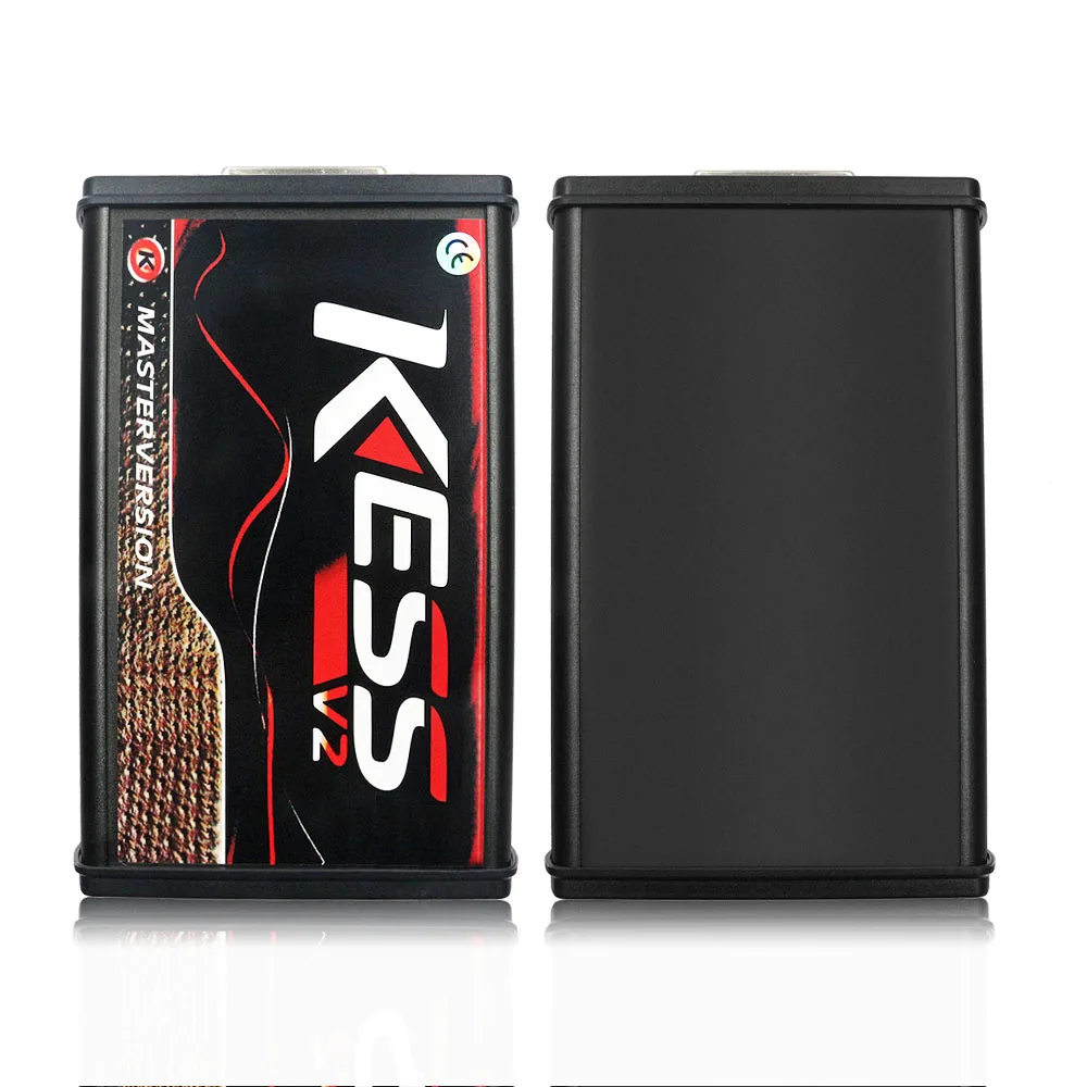 Онлайн красный ЕС KESS V2 5,017 V2.47 Ktag V7.020 OBD2 менеджер Тюнинг Комплект KESS V5.017 4 светодиодный K-tag V2.25 BDM Рамка ECU программист