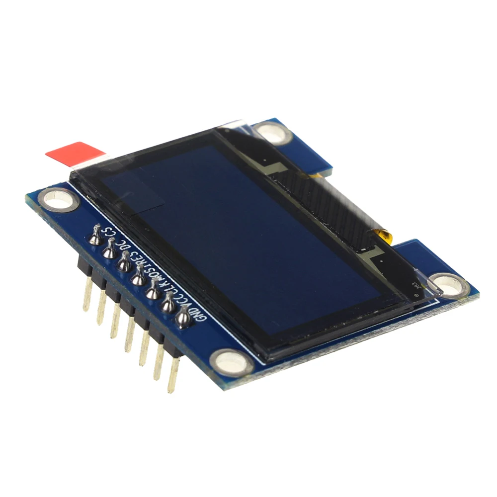 Новый 1 3 &quotO светодиодный модуль 128X64 3&quot разъем 7 pins SPI Связь белого цвета дюймов