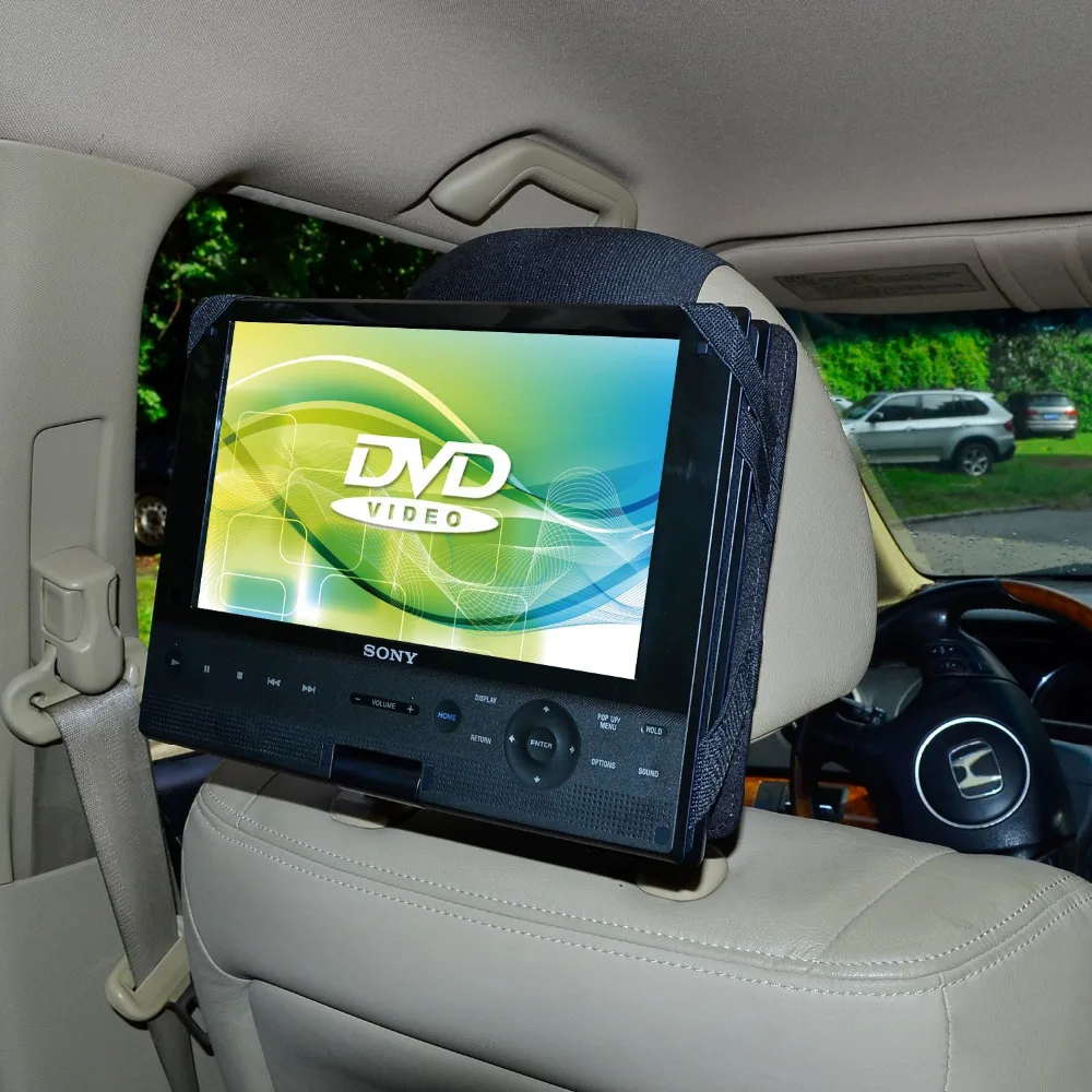 Автомобильный держатель для крепления на подголовник TFY Sony BDPSX910 9 дюймов