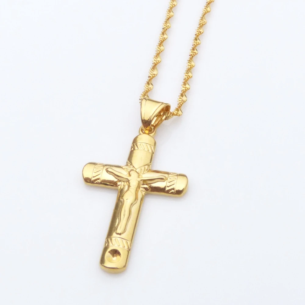 Cross Pendant Necklace Chain for Women Men | Украшения и аксессуары