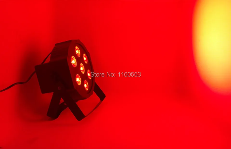 Светодиодный прожектор CREE тонкий 7 каналов DMX 3/7 | Лампы и освещение