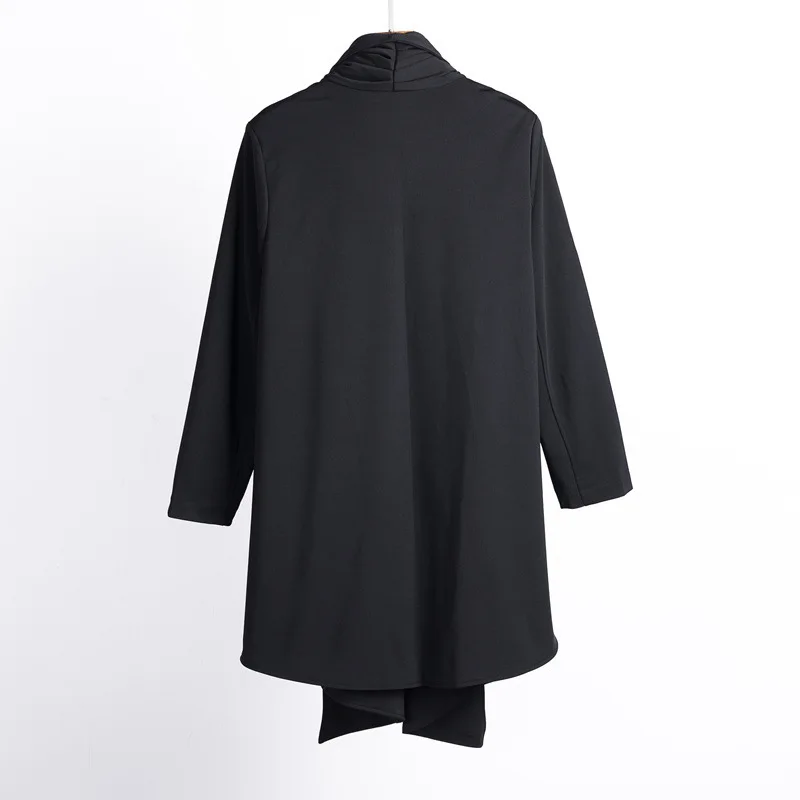 Hot New Men's fashion dj costume Hair Stylist Medium long term Slim young all-match coat singer costumes | Мужская одежда