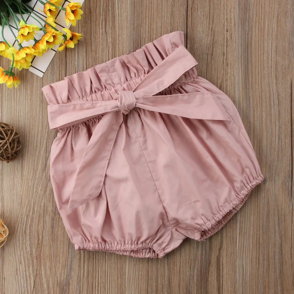 Летние детские шаровары для новорожденных мальчиков и девочек шорты трусики из