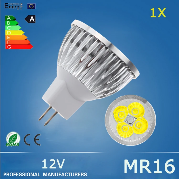 Высокий люмен кри MR16 - GU5.3 из светодиодов пятно света лампы 12 В 220 110 9 Вт 15 прожектор