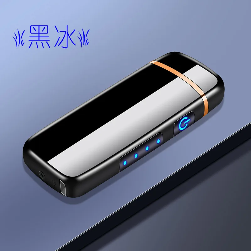 3 Светодиодный сенсорный выключатель для Плазменно-дуговой зажигалки USB Перезаряжаемый ветрозащитный негорящий Электрический Зажигалка металлические зажигалки - Цвет: 3