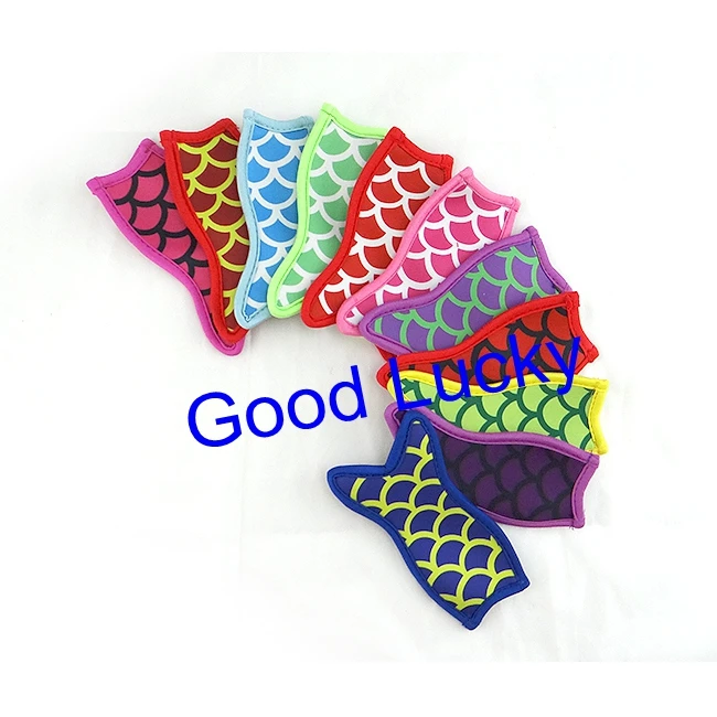 100 шт./лот Бесплатная Доставка Оптом заготовки русалки держатели для мороженого