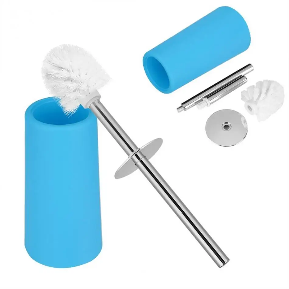 Нержавеющая сталь Ванная комната ершик для унитаза WC Борстель щеточка чистки